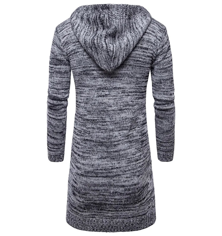 Long Cardigan Hoodie -
