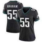 Women's Philadelphia 26 Saquon Barkley 1 Jalen Hurts 33 DeJean Football Jerseys Stitched Jerseys -