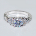 Exquisite Fashion Silver Color Engagement Rings -