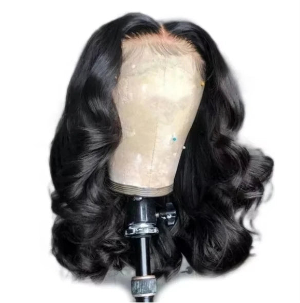 Enjoy effortless style with this ready-to-wear glueless loose body wave wig—featuring an undetectable lace front, short curly bob, and natural human hair for a flawless, natural look! -