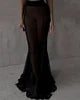 Women's Elegant Solid Blazer Skirt Set -