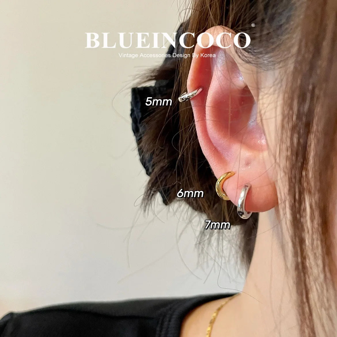 100% Real Sterling Silver Earings -