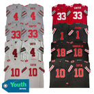 Youth Jerseys College American Football Ohio State 10#Sayin 2#DOWNS 4#SMITH 1#JUDKINS 7#STROUD Stitched Jerseys -