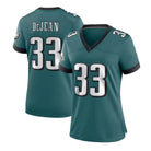Women's Philadelphia 26 Saquon Barkley 1 Jalen Hurts 33 DeJean Football Jerseys Stitched Jerseys -
