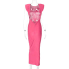 Elegant Backless Maxi Dress -