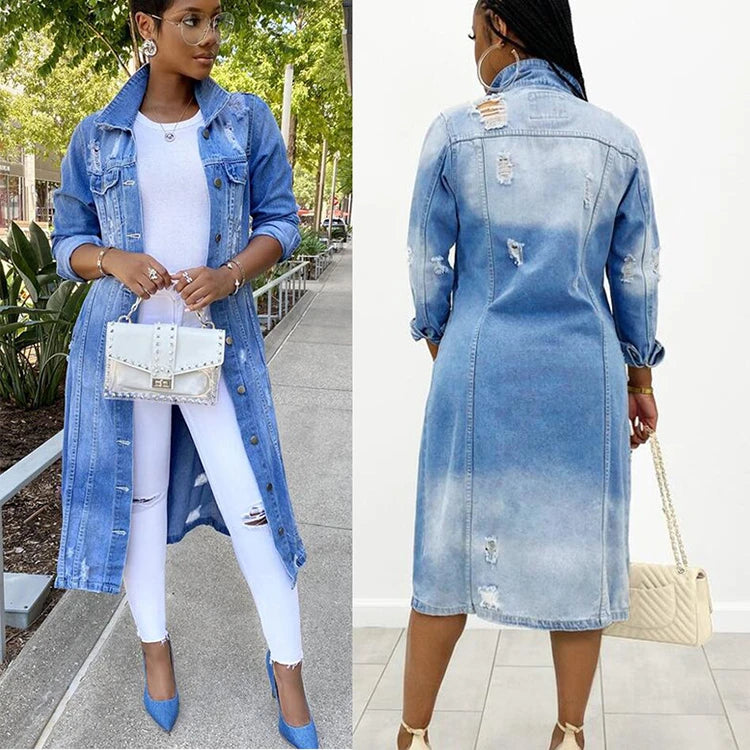 Long Jean Jacket (Women) -