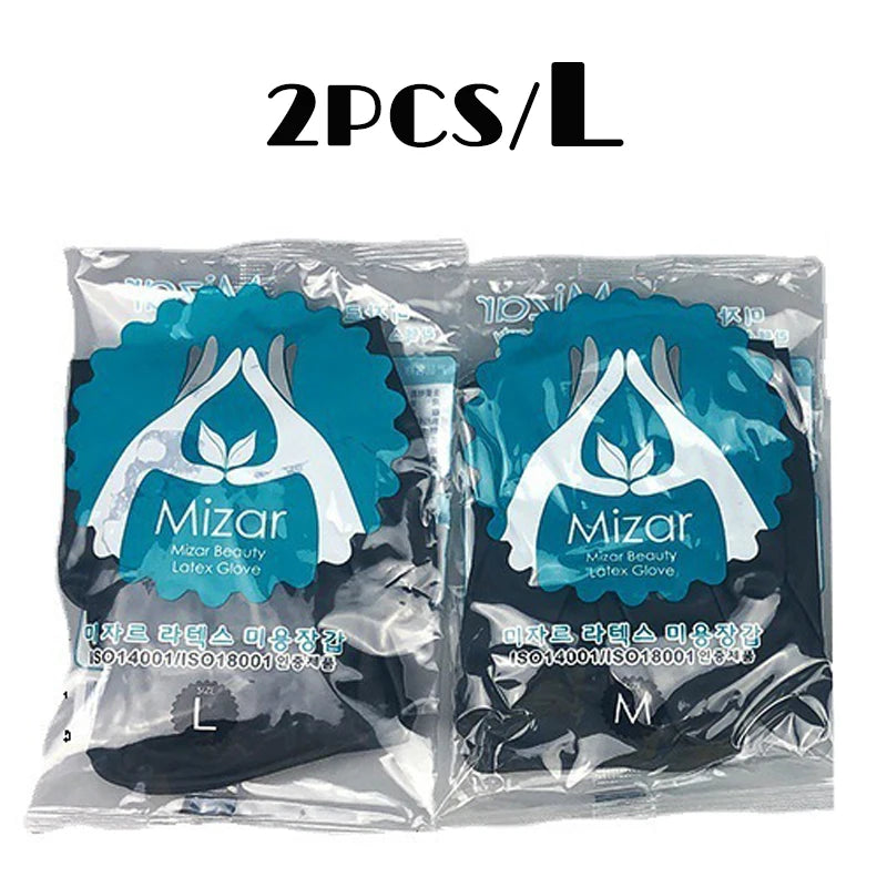 Hairdressing Heat Resistant Gloves Hair Straightener Perm Gloves Salon DIY Hair Styling Tools Anti-skid Hair Dying Gloves -