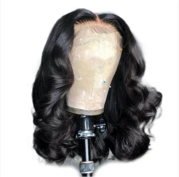 Enjoy effortless style with this ready-to-wear glueless loose body wave wig—featuring an undetectable lace front, short curly bob, and natural human hair for a flawless, natural look! -