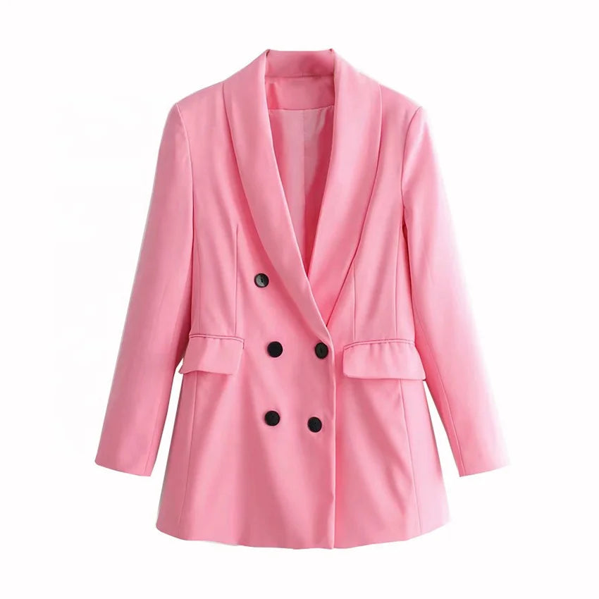 Business Double Breasted Suits Women -