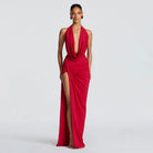 Halter Neck Dress -