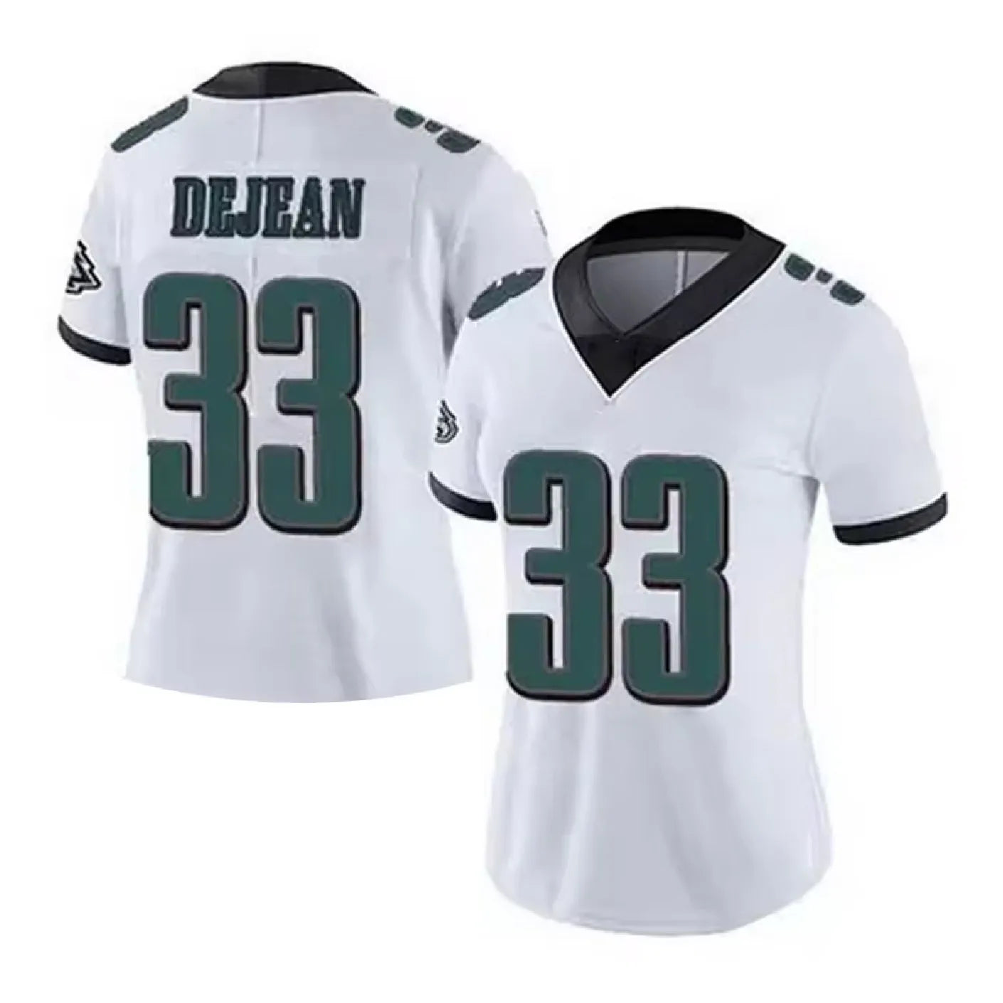 Women's Philadelphia 26 Saquon Barkley 1 Jalen Hurts 33 DeJean Football Jerseys Stitched Jerseys -