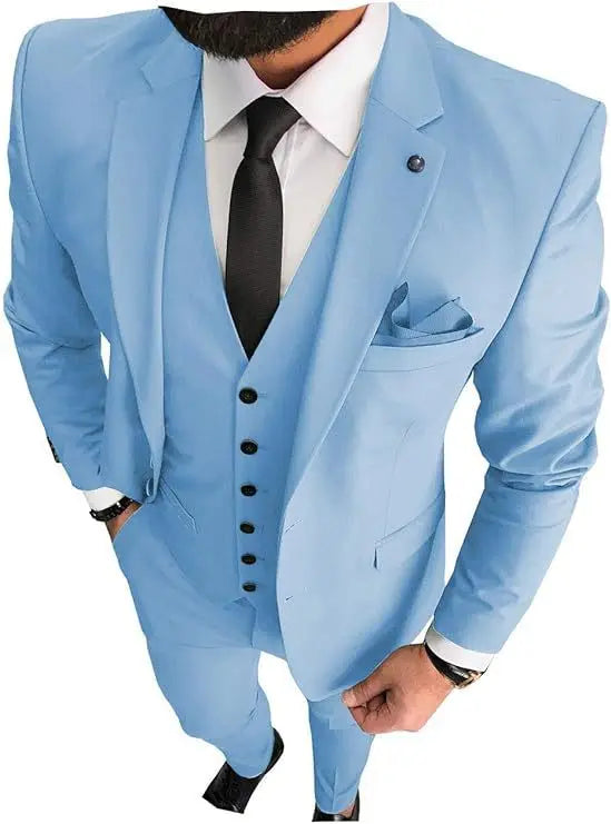Tailor Made Suits for Men - Slim Fit Business and Wedding Suit -