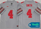 Youth Jerseys College American Football Ohio State 10#Sayin 2#DOWNS 4#SMITH 1#JUDKINS 7#STROUD Stitched Jerseys -