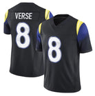 Los Angeles Rams Jeserys 12# Puka Nacua 17# Adams 8# Verse 99# Donald 9#Stafford -