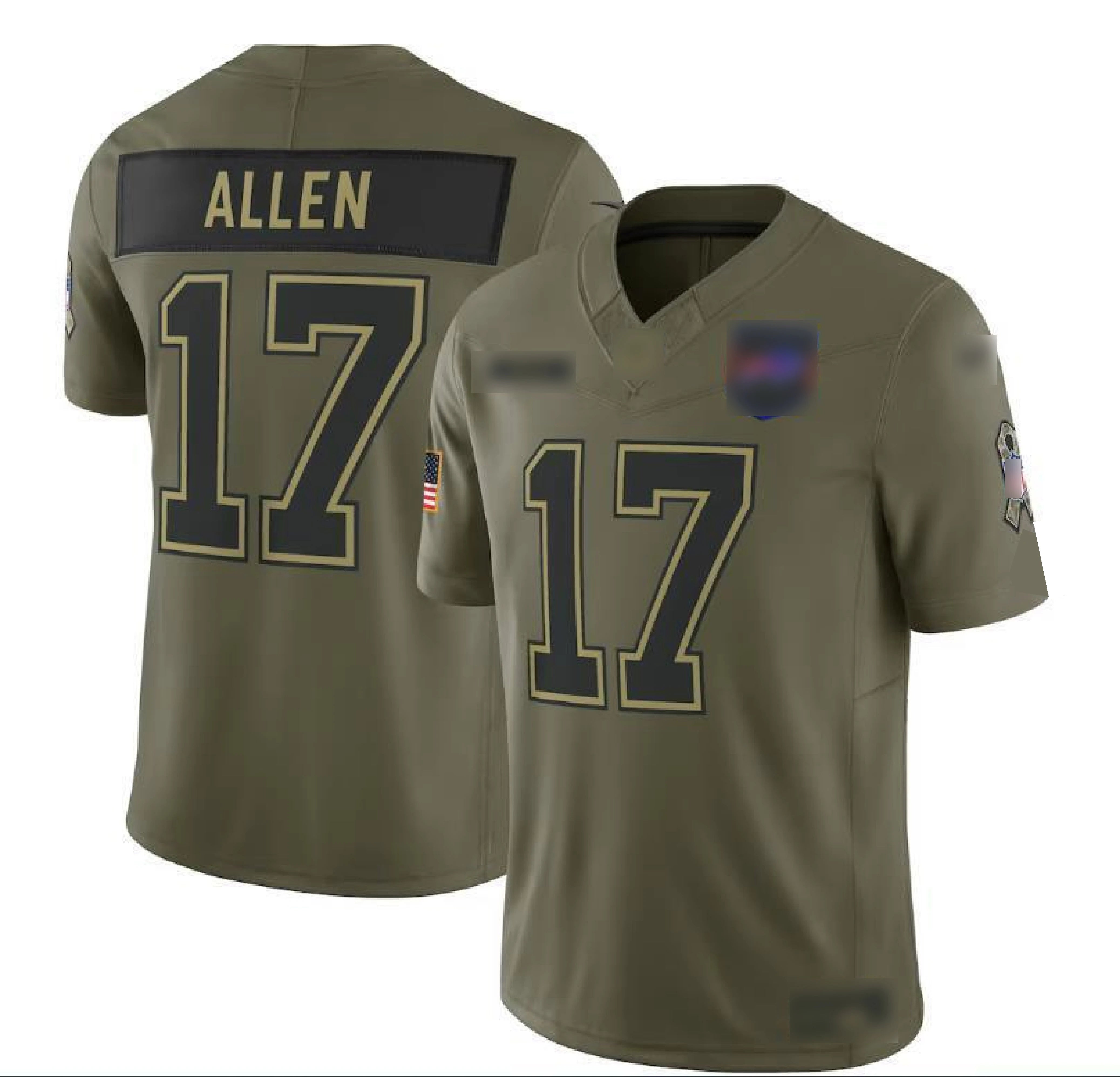 Salute to Service Jersey Barkley Mahomes Purdy Barkley Gibbs Allen Stroud -