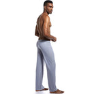 Mens Yoga Pants Elastic Waistband Fitness Training Joggers Loose Lightweight Slacks Beach Fashion Casual Sport Pants -