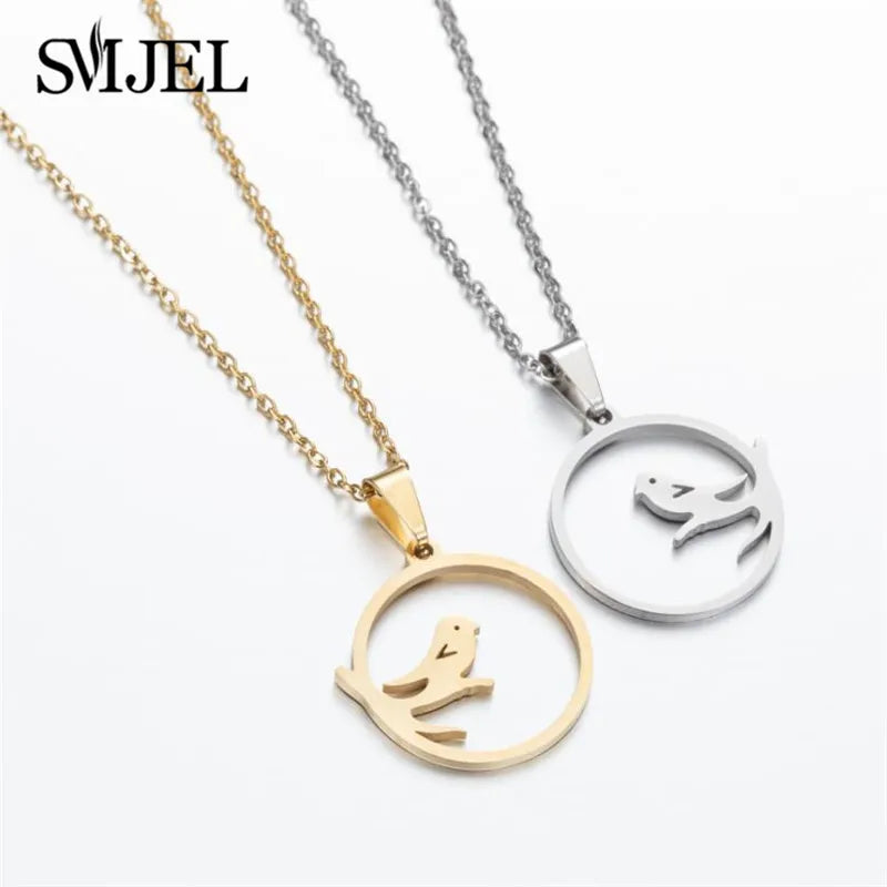 Simple Long Necklace with Arrow Pendant -