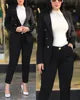 Casual Suits for Women - Slim Fit Double Breasted 2 Piece Set -