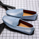 Leather Mocassines Slip Men's Shoes -