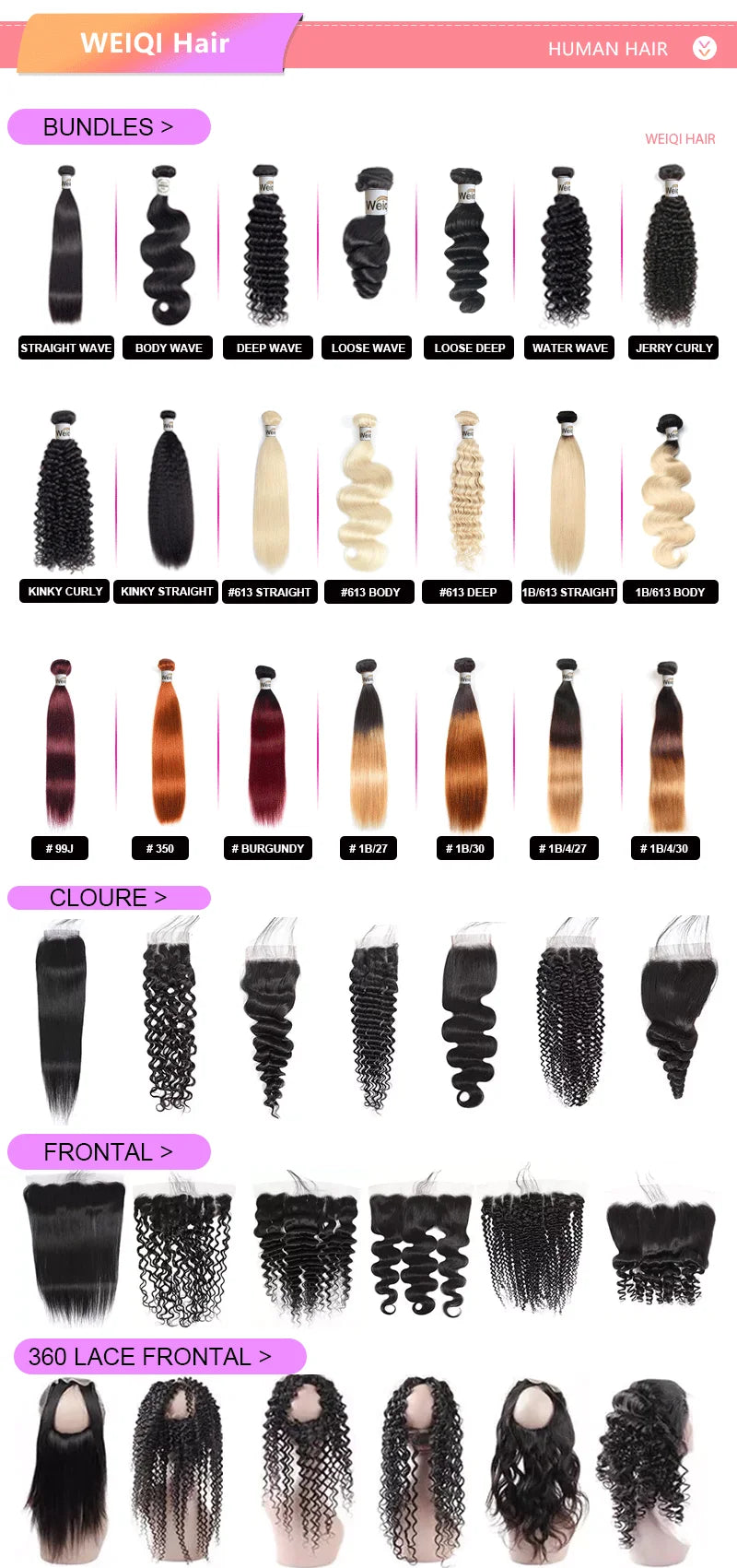 Natural Transparent Lace Front Wig -