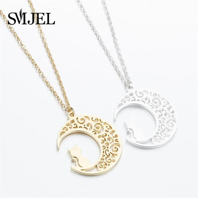 Simple Long Necklace with Arrow Pendant -
