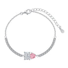 Sterling Silver Tennis Bracelet -