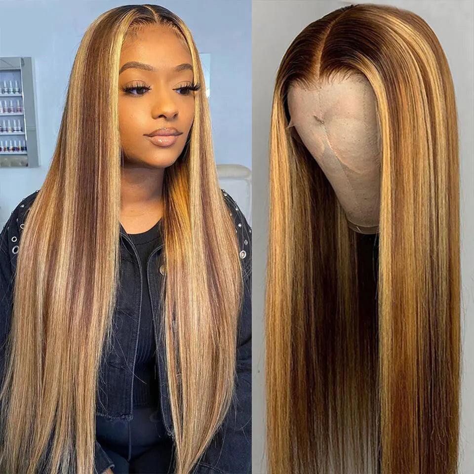 Natural Transparent Lace Front Wig -