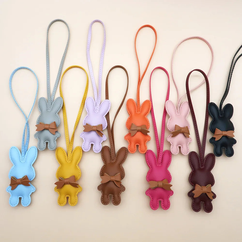 Rabbit Keychains, Backpack, or Handbag Accessories -
