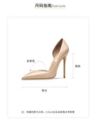 Genuine Leather Heels For Women 2024 Luxury Women's Pumps Spring High Heels Shoes Classics Pumps Fashion Pointed Toe Elegant -