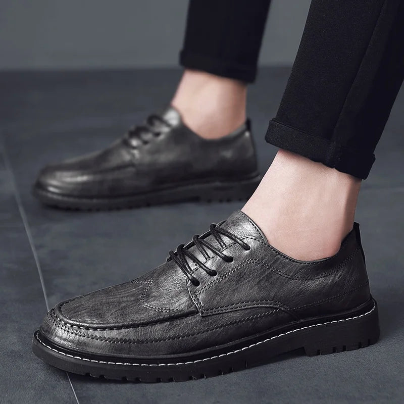 Men Shoes Lace up -