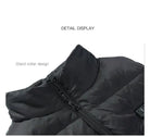 Stay warm and comfortable in cold weather with this electric heated jacket. With 9 heated vest zones and a unisex design, this heated sportswear is perfect for both men and women to stay cozy during outdoor activities in chilly conditions. -