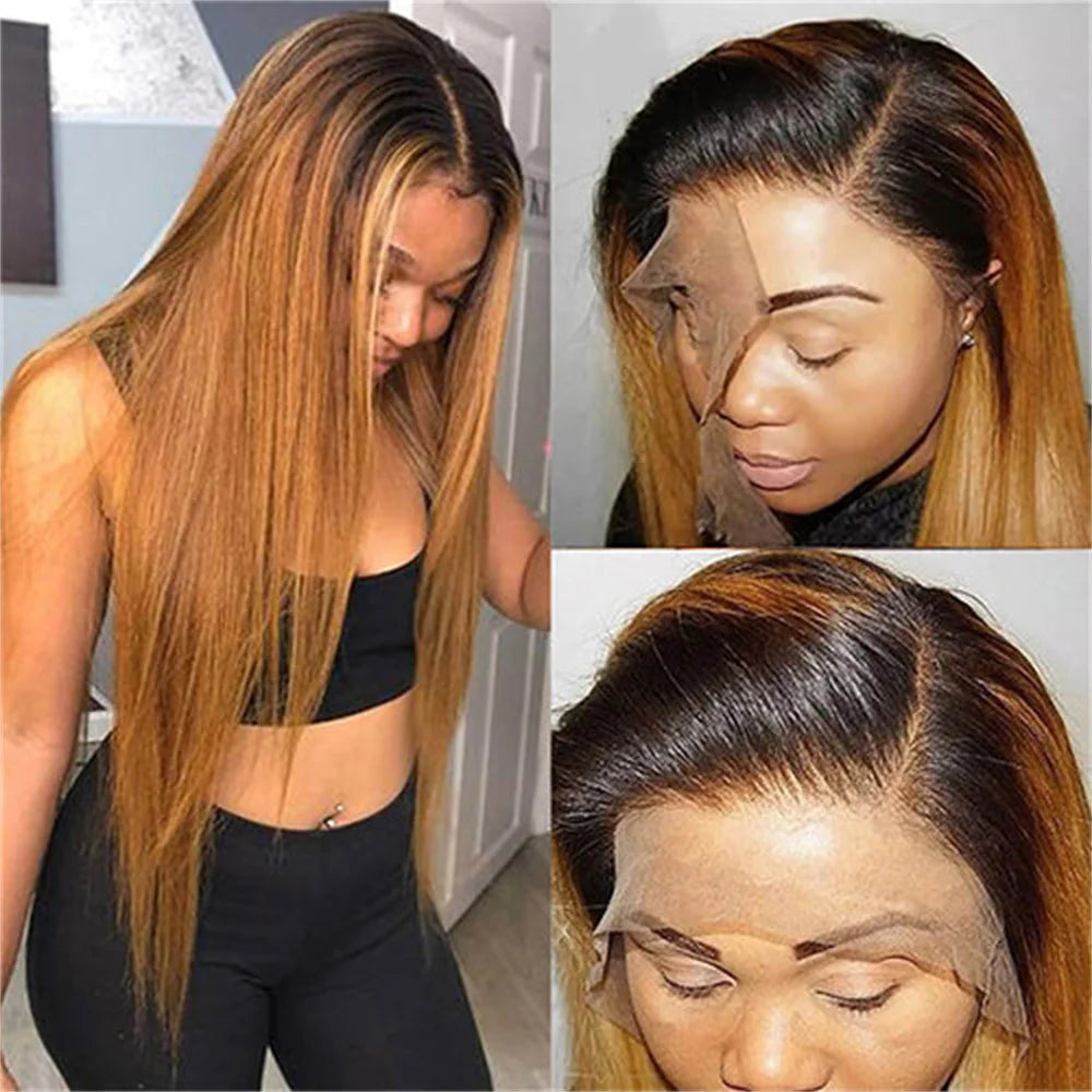 Natural Transparent Lace Front Wig -