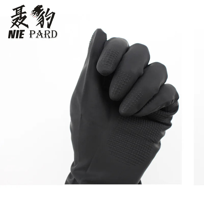 Hairdressing Heat Resistant Gloves Hair Straightener Perm Gloves Salon DIY Hair Styling Tools Anti-skid Hair Dying Gloves -