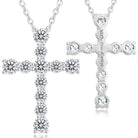 1.4ct Moissanite Diamond Cross -
