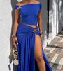 Women's Elegant Split Skirt Set -