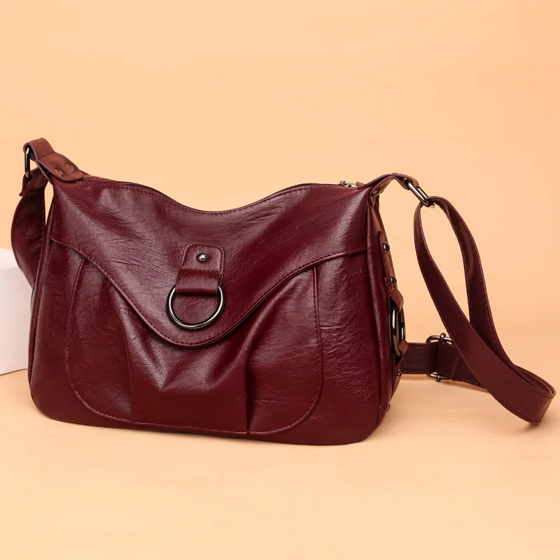 Upgrade your accessory collection with these new women's bags. Featuring high-quality PU leather and a fashionable design, these handbags are perfect for adding a touch of style to any outfit. -