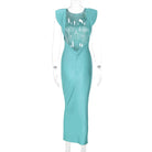 Elegant Backless Maxi Dress -