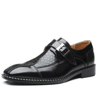 Italian Loafers for Men - Leather Slip-On Dress Shoes -