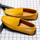 Leather Mocassines Slip Men's Shoes -