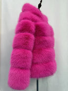 Fox Fur With Hood -
