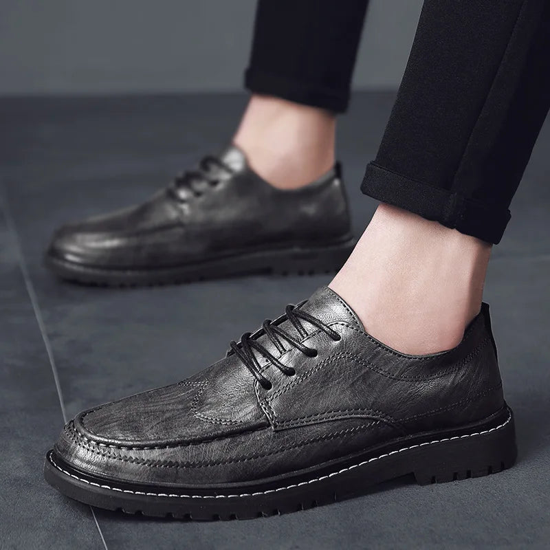 Men Shoes Lace up -