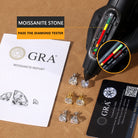 3mm-10mm Classic Mossanite Earrings -