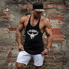 Muscle guys Brand Clothing Gym Tank Tops Mens Fitness cotton Clothes Singlets Men Stringer Bodybuilding sleeveless Shirt -