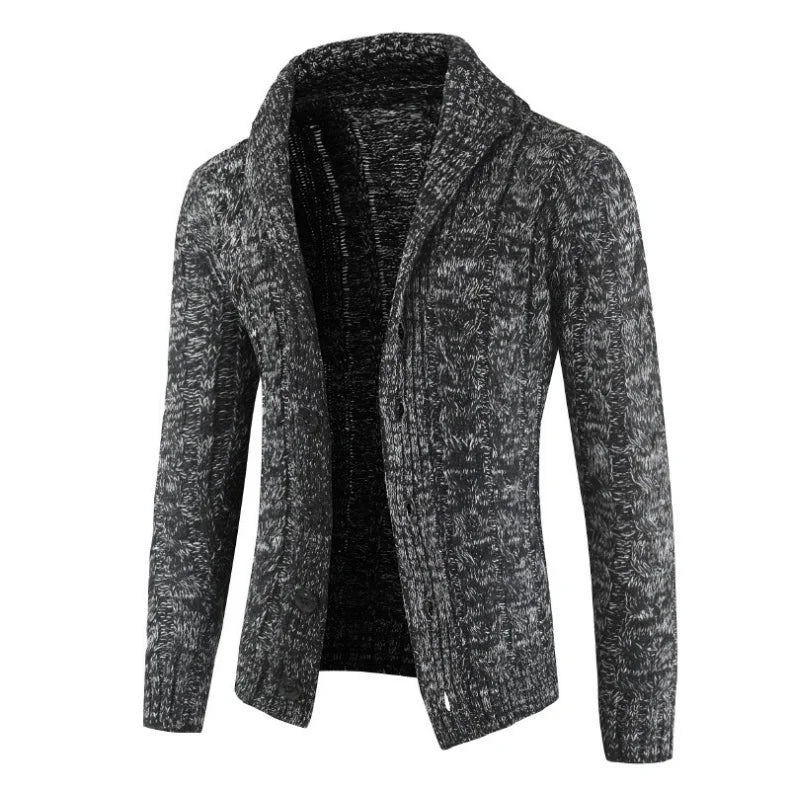 Men Long-sleeve Knitted Sweater -