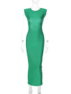 Elegant Backless Maxi Dress -