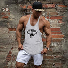 Muscle guys Brand Clothing Gym Tank Tops Mens Fitness cotton Clothes Singlets Men Stringer Bodybuilding sleeveless Shirt -