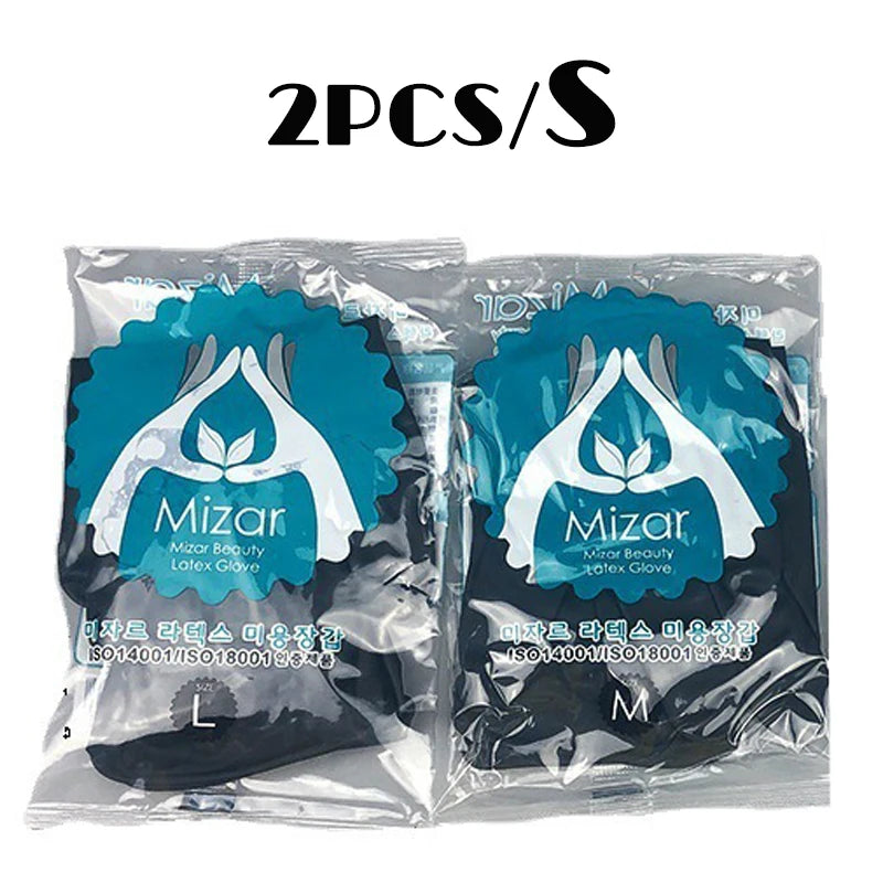 Hairdressing Heat Resistant Gloves Hair Straightener Perm Gloves Salon DIY Hair Styling Tools Anti-skid Hair Dying Gloves -