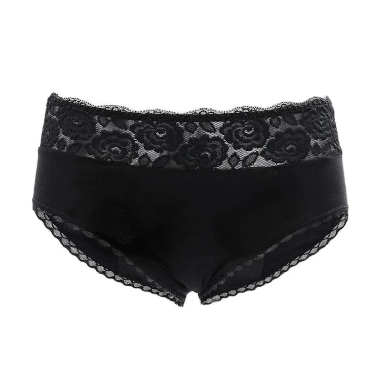 Ladies Cotton Menstrual Panties Period Breathable Fast Absorbent -