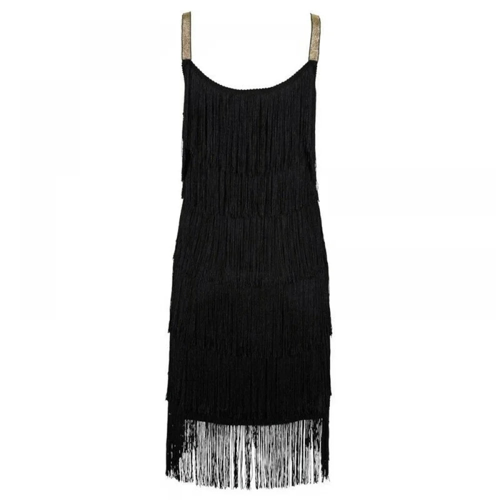 Great Gatsby Tassel Fringe Flapper Headband 1920s Party Ro Rox Cocktail Dress -