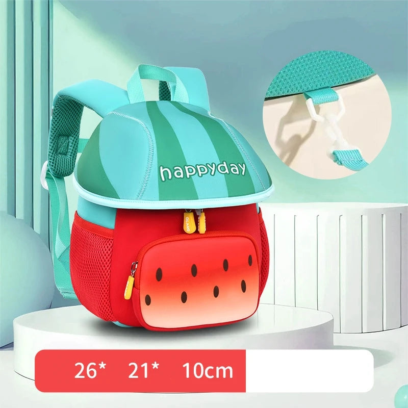 New Kindergarten Schoolbag Cute Little Hat Children Go Out to Play Anti-lost Backpack Good Quality School Backpacks 2024 -
